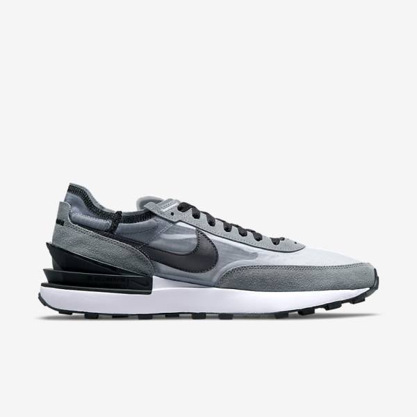 Zapatillas Nike Waffle One SE Hombre Gris Blancas Gris Negras | NK951ZCS