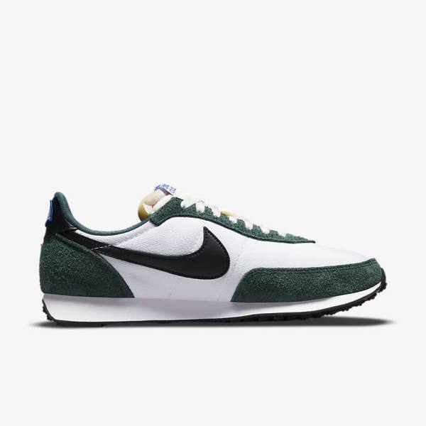 Zapatillas Nike Waffle Trainer 2 Hombre Blancas Verde Azul Real Negras | NK015OWJ