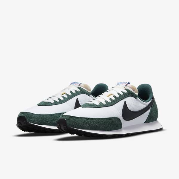 Zapatillas Nike Waffle Trainer 2 Hombre Blancas Verde Azul Real Negras | NK015OWJ