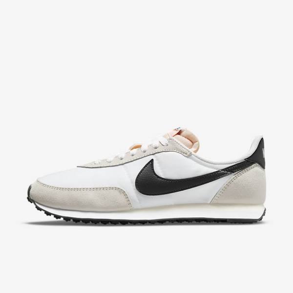 Zapatillas Nike Waffle Trainer 2 Hombre Blancas Negras | NK875ROV