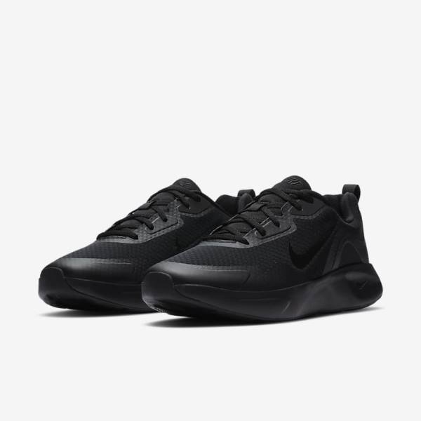 Zapatillas Nike Wearallday Hombre Negras | NK574OZW