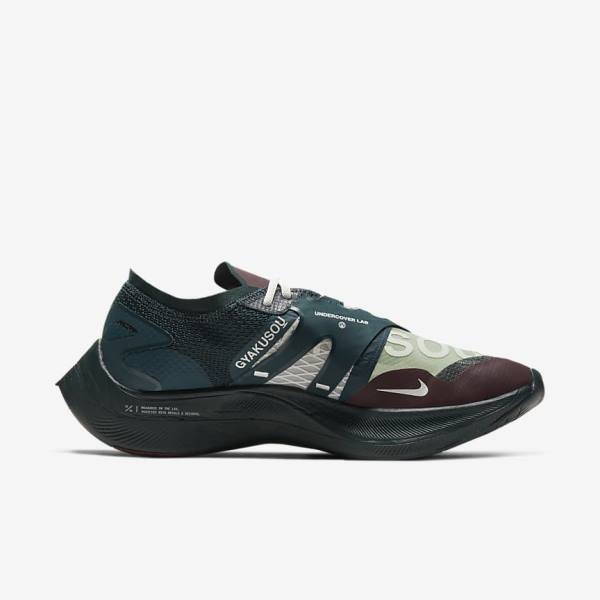 Zapatillas Nike ZoomX Vaporfly Next% x Gyakusou Mujer Burdeos | NK851GAE