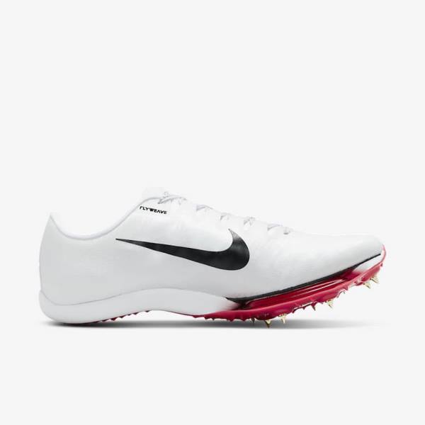 Zapatillas Running Nike Air Zoom Maxfly More Uptempo Athletics Sprinting Spikes Hombre Blancas Rojas Negras | NK687THZ