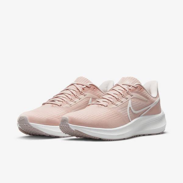 Zapatillas Running Nike Air Zoom Pegasus 39 Carretera Mujer Rosas Rosas Claro Blancas | NK708QXG