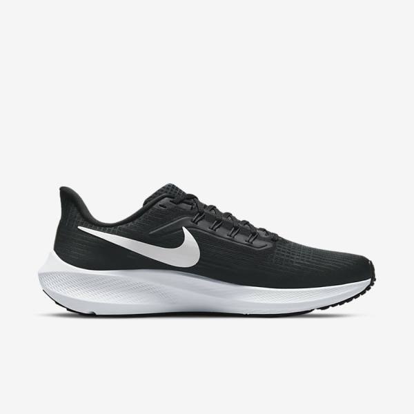 Zapatillas Running Nike Air Zoom Pegasus 39 Carretera Hombre Negras Gris Oscuro Blancas | NK791KBN