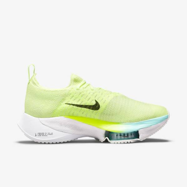 Zapatillas Running Nike Air Zoom Tempo NEXT% Carretera Mujer Blancas Verde Turquesa Turquesa | NK046OZL