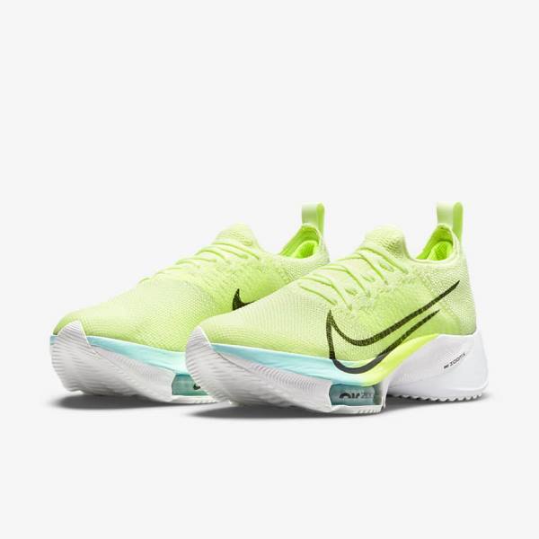 Zapatillas Running Nike Air Zoom Tempo NEXT% Carretera Mujer Blancas Verde Turquesa Turquesa | NK046OZL