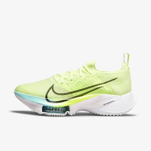 Zapatillas Running Nike Air Zoom Tempo NEXT% Carretera Mujer Blancas Verde Turquesa Turquesa | NK046OZL