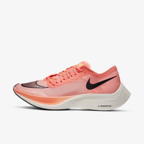 Zapatillas Running Nike ZoomX Vaporfly NEXT% Carretera Carreras Mujer Mango Claro Negras Azules | NK240KRW