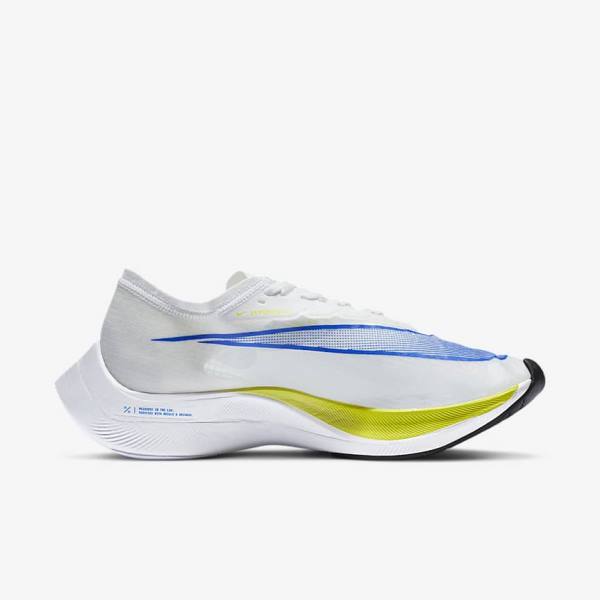 Zapatillas Running Nike ZoomX Vaporfly NEXT% Carretera Carreras Mujer Blancas Negras Azules | NK294JKO