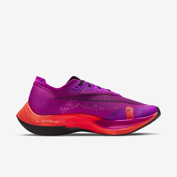 Zapatillas Running Nike ZoomX Vaporfly Next% 2 Carretera Carreras Mujer Verde Azules Blancas Negras | NK378YUA