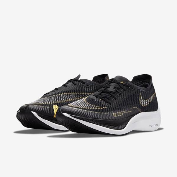 Zapatillas Running Nike ZoomX Vaporfly Next% 2 Carretera Carreras Mujer Blancas Verde Turquesa Negras | NK396QTN