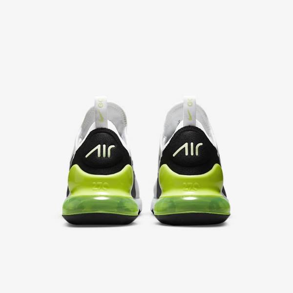 Zapatos De Golf Nike Air Max 270 G Hombre Blancas Negras | NK628LXI