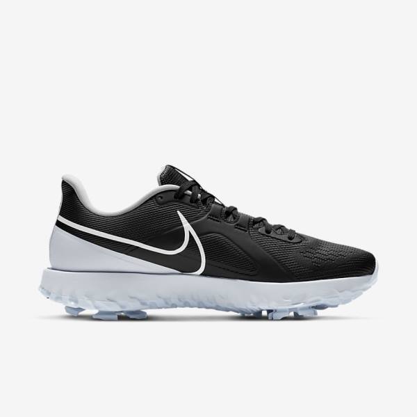 Zapatos De Golf Nike React Infinity Pro Hombre Negras Metal Plateadas Blancas | NK046WLV