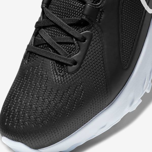 Zapatos De Golf Nike React Infinity Pro Hombre Negras Metal Plateadas Blancas | NK046WLV