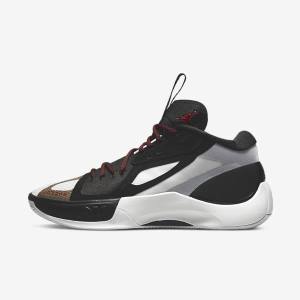 Zapatillas Baloncesto Nike Jordan Zoom Separate Hombre Negras Blancas Azules Gris Rojas | NK127XSE