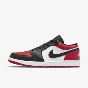 Zapatillas Jordan Nike Air Jordan 1 Low Hombre Rojas Negras Blancas | NK360KCI