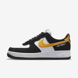 Zapatillas Nike Air Force 1 07 LV8 Hombre Negras Blancas Verde Menta | NK281IDQ