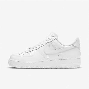 Zapatillas Nike Air Force 1 07 Mujer Blancas | NK413ART