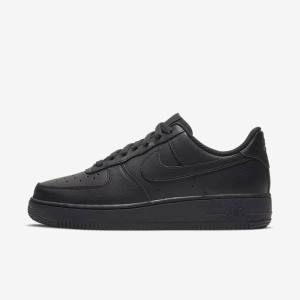 Zapatillas Nike Air Force 1 07 Mujer Negras | NK934BOK