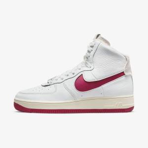 Zapatillas Nike Air Force 1 Sculpt Mujer Blancas Rojas | NK368UNQ