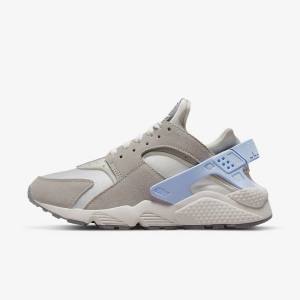 Zapatillas Nike Air Huarache Mujer Blancas Gris | NK591VDC