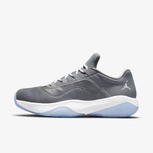 Zapatillas Nike Air Jordan 11 CMFT Low Hombre Gris Blancas | NK238CME