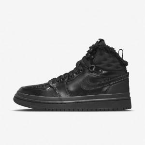 Zapatillas Nike Air Jordan 1 Acclimate Mujer Negras Blancas | NK136FSH