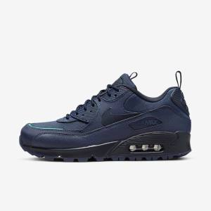 Zapatillas Nike Air Max 90 Surplus Hombre Azul Marino Obsidian | NK281SZL