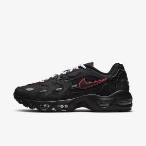 Zapatillas Nike Air Max 96 II Hombre Negras Rojas Blancas | NK376AOX