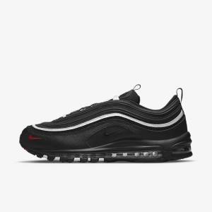 Zapatillas Nike Air Max 97 Hombre Negras Rojas Blancas | NK351TKV