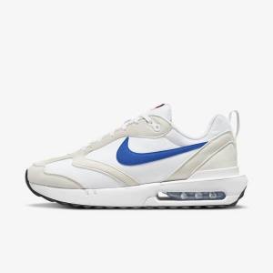 Zapatillas Nike Air Max Dawn Hombre Blancas Beige Claro Negras Azul Real | NK257TBP