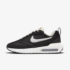 Zapatillas Nike Air Max Dawn Hombre Negras Metal Plateadas Naranjas Blancas | NK739WYG