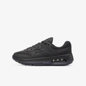 Zapatillas Nike Air Max Motif Older Niños Negras Gris Oscuro | NK970CUH