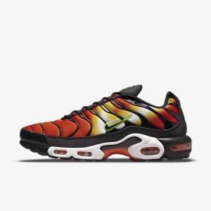 Zapatillas Nike Air Max Plus Hombre Naranjas Doradas Negras | NK651SVU