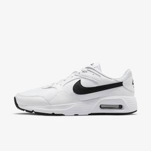 Zapatillas Nike Air Max SC Hombre Blancas Negras | NK015KQM