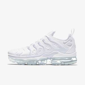 Zapatillas Nike Air VaporMax Plus Hombre Blancas Plateadas Blancas | NK159ZAD