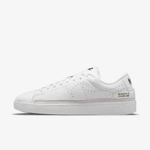 Zapatillas Nike Blazer Low X Hombre Blancas Marrones Claro Negras | NK374BDL