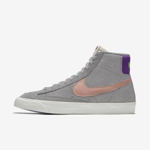 Zapatillas Nike Blazer Mid By You Custom Hombre Multicolor | NK381NWX