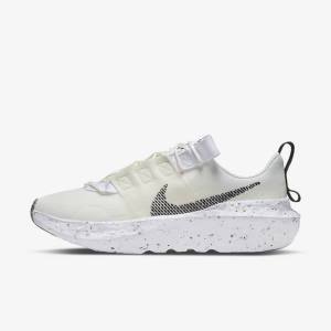 Zapatillas Nike Crater Impact Mujer Blancas Negras | NK785HOE