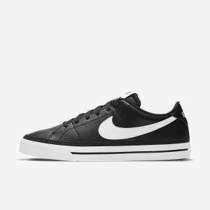 Zapatillas Nike NikeCourt Legacy Hombre Negras Marrones Claro Blancas | NK982ZVL