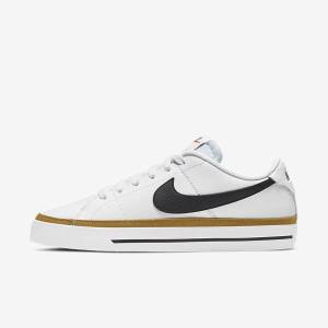 Zapatillas Nike NikeCourt Legacy Mujer Blancas Negras | NK849RMO