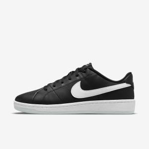 Zapatillas Nike NikeCourt Royale 2 Next Nature Hombre Negras Blancas | NK641TYS