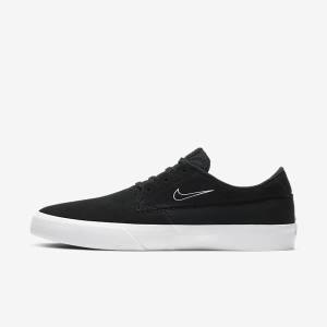 Zapatillas Nike SB Shane Hombre Negras Blancas | NK305DQU