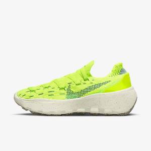 Zapatillas Nike Space Hippie 04 Mujer Limón Claro Verde Turquesa | NK693WIU