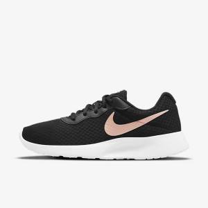 Zapatillas Nike Tanjun Mujer Negras Blancas Metal Rojas Marrones | NK980WFN