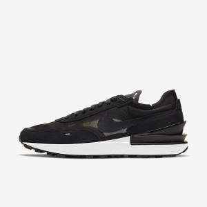 Zapatillas Nike Waffle One Hombre Negras Blancas Naranjas Negras | NK503VZR