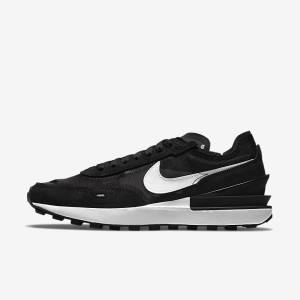 Zapatillas Nike Waffle One Mujer Negras Naranjas Blancas | NK596DEM