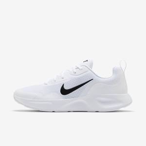 Zapatillas Nike Wearallday Hombre Blancas Negras | NK174XNH