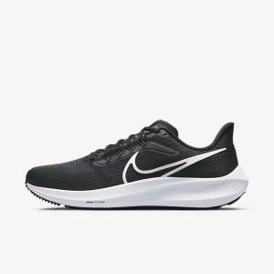 Zapatillas Running Nike Air Zoom Pegasus 39 Carretera Hombre Negras Gris Oscuro Blancas | NK791KBN